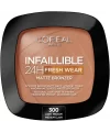 Loreal Paris Infaillible 24H Fresh Wear Bronzlaştırıcı Pudra - 300 Light Medium 9gr