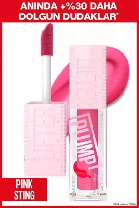 Maybelline Lifter Plump Dudak Parlatıcısı - Pink Sting ( 003 )