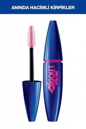 Maybelline New York Volum' Express Rocket Ekstra Siyah Maskara 9,6 ml