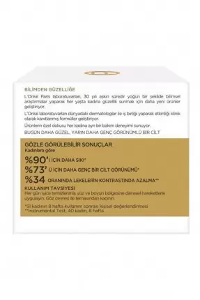 Loreal Paris Yaş Uzmanı 60+ Besleyici Gündüz Bakım Kremi SPf20 50 ml