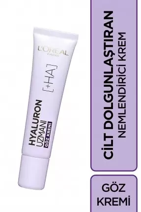 Loreal Paris Hyaluron Uzmanı Nemlendirici Göz Kremi 15ml