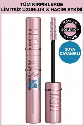 Maybelline New York Lash Sensational Sky High Waterproof Maskara 6ml