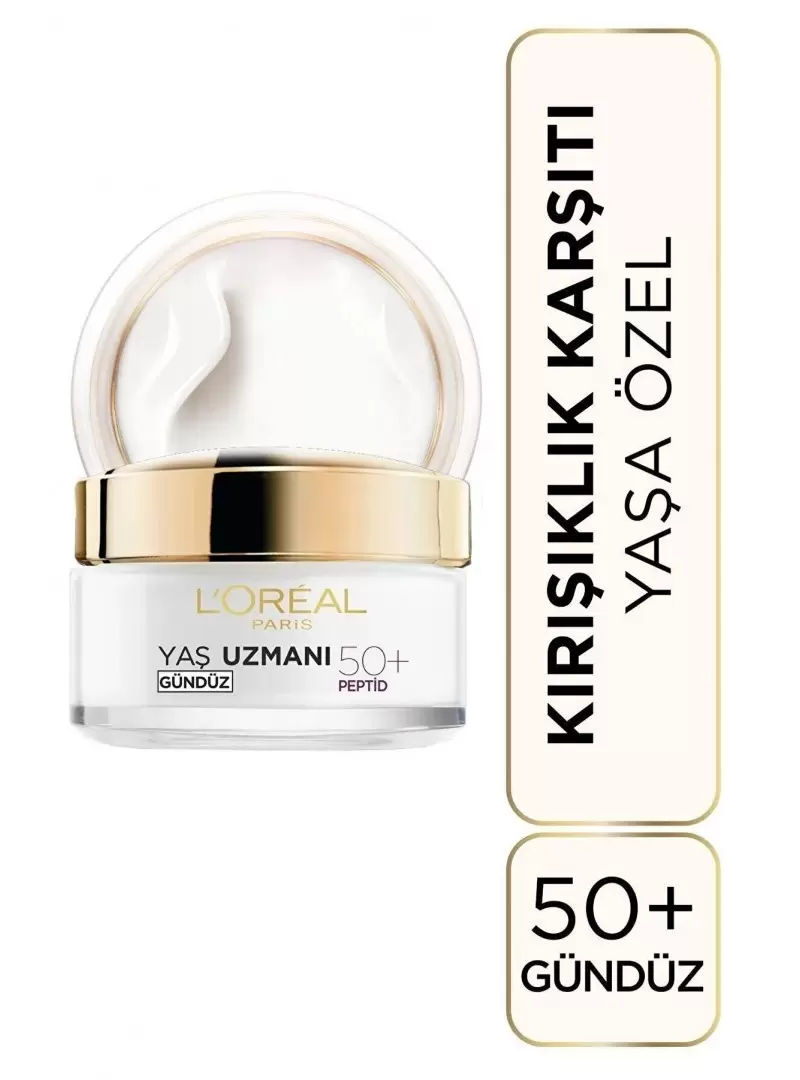 Loreal Paris Yaş Uzmanı 50+ Yenileyici Gündüz Bakım Kremi 50 ml