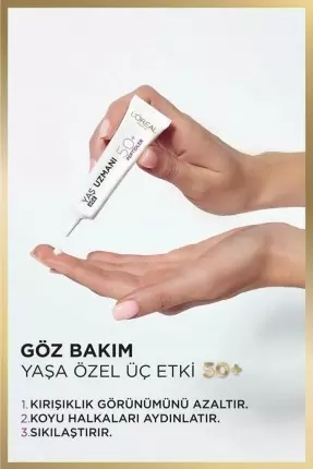 Loreal Paris Yaş Uzmanı 50+ Yenileyici Göz Bakım Kremi 15ml