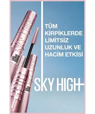 Maybelline New York Lash Sensational Sky High Kahverengi Maskara 7.2 ml