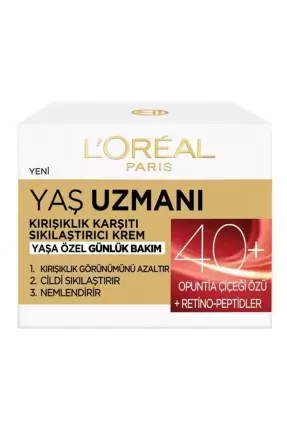 Loreal Paris Yaş Uzmanı 40+ Sıkılaştırıcı Gündüz Kremi 50ml