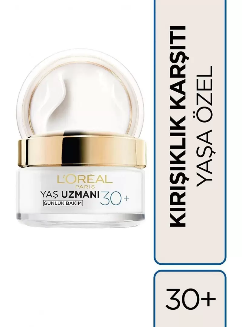 Loreal Paris Yaş Uzmanı 30+ Nemlendirici Gündüz Kremi 50ml