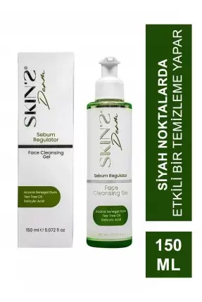 Skins Derm Sebum Regulator Face Cleansing Gel 150 ml