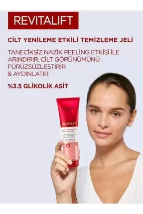 Loreal Paris Revitalift Yenileme Etkili Temizleme Jeli 150ml