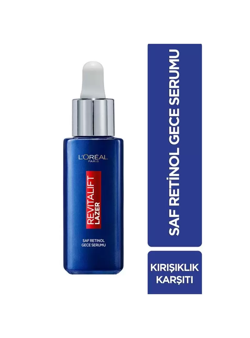 Loreal Paris Revitalift Lazer Saf Retinol Gece Serum 30 ml