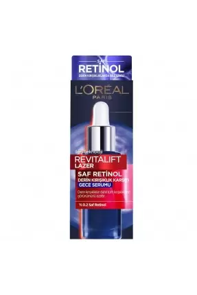 Loreal Paris Revitalift Lazer Saf Retinol Gece Serum 30 ml