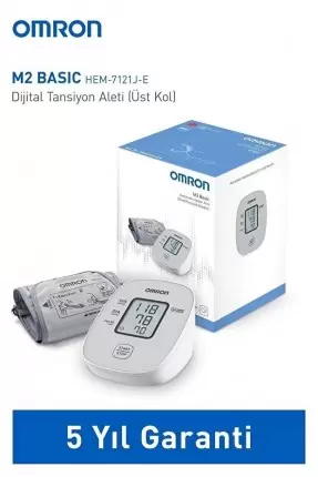 Omron M2 Basic Tansiyon Aleti Dijital Koldan Ölçer ( 7121J-E )