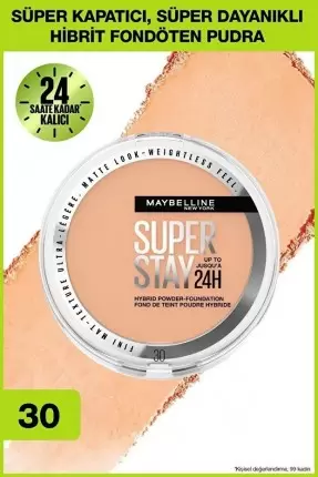 Maybelline New York Superstay Hibrit Pudra-Fondöten - 30 9gr