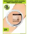 Maybelline New York Superstay Hibrit Pudra-Fondöten - 21 9gr