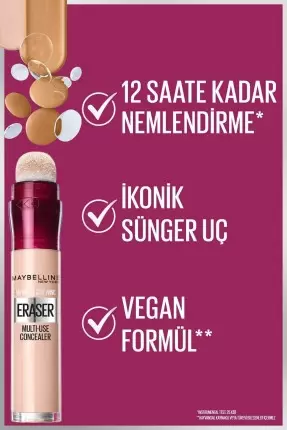 Maybelline New York Instant Anti Age Eraser Kapatıcı - 01 Light 6,8ml