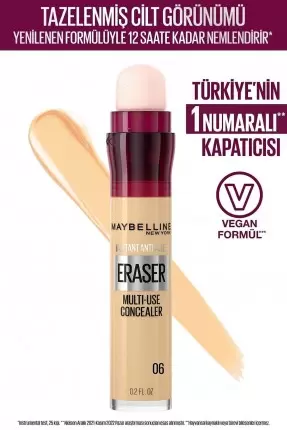 Maybelline New York Instant Anti Age Eraser Kapatıcı - 06 Neutralizer 6,8 ml