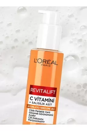 Loreal Paris Revitalift C Vitamini Aydınlatıcı Temizleme Jeli 150 ml