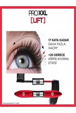 Loreal Paris Pro XXL Lift Çift Taraflı Maskara - Kirpik Lifting Etkisi 6.4 ml