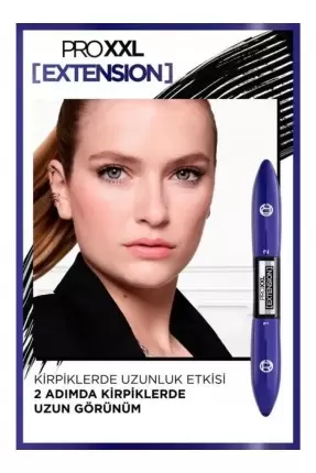 Loreal Paris Pro XXL Extension Çift Taraflı Maskara - Uzunluk Etkisi 9 ml