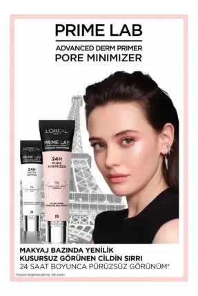 Loreal Paris Prime Lab Pore Minimizer Gözenek Küçültücü AHA ve BHA İçeren Primer 30 ml