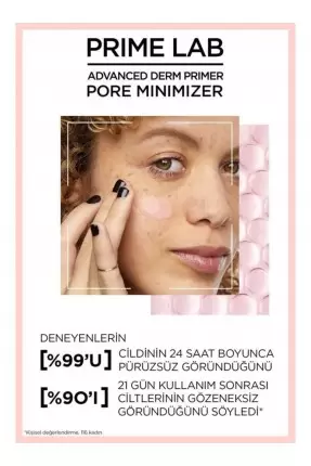 Loreal Paris Prime Lab Pore Minimizer Gözenek Küçültücü AHA ve BHA İçeren Primer 30 ml