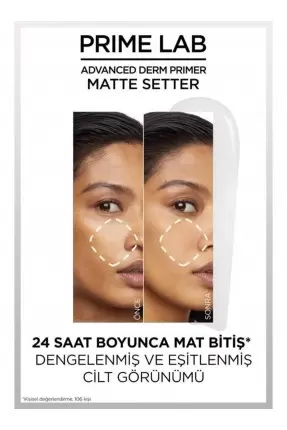 Loreal Paris Prime Lab Matte Setter Matlaştırıcı Salisilik Asit İçeren Primer 30 ml