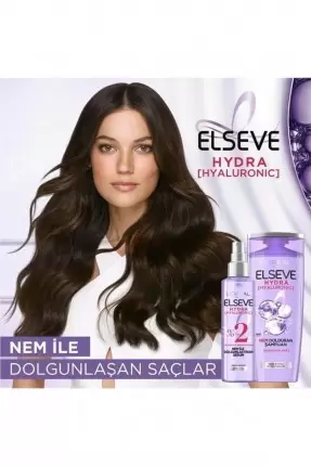 Loreal Paris Elseve Hydra ( Hyaluronic ) Nem Dolduran Şampuan 390 ml