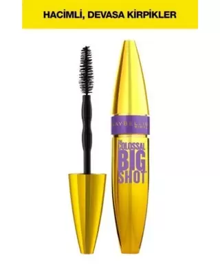 Maybelline New York The Colossal Big Shot Siyah Maskara