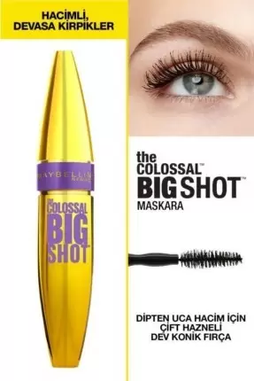 Maybelline New York The Colossal Big Shot Siyah Maskara