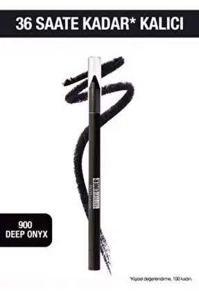 Maybelline New York Tattoo Liner Jel Göz Kalemi - 900 Deep Onyx (Siyah)