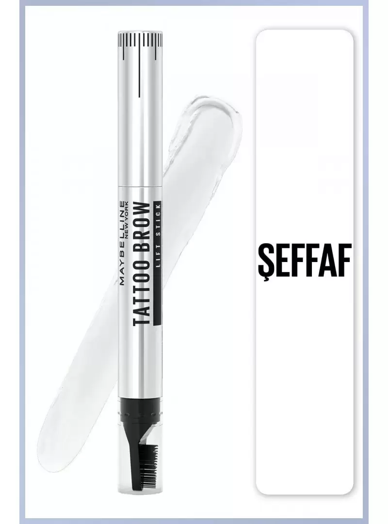 Maybelline New York Tattoo Brow Lift Kaş Kalemi- 00 Clear (Şeffaf)