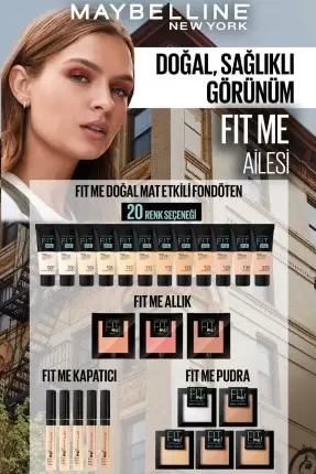 Maybelline New York Fit Me Kapatıcı - 20 Sand 6.8 ml