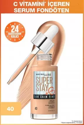 Maybelline New York Super Stay Skin Tint Fondöten - 40 30 ml