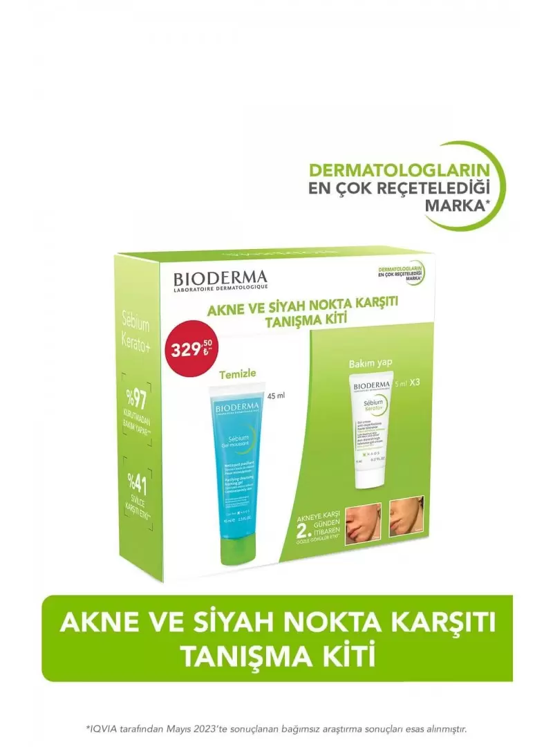 Bioderma Sebium Akne ve Siyah Nokta Karşıtı Tanışma Kiti