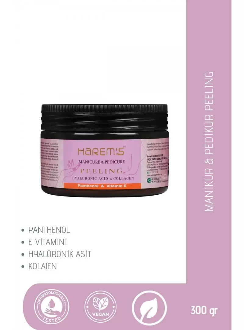 Harem's Manikür & Pedikür Peeling 300 gr