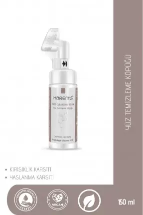 Harem's Kırışıklık&Yaşlanma Karşıtı Yüz Temizleme Köpüğü 150 ml