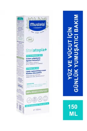 Mustela Stelatopia+ Lipit Yenileyici Krem 150 ml (S.K.T 06-2026)