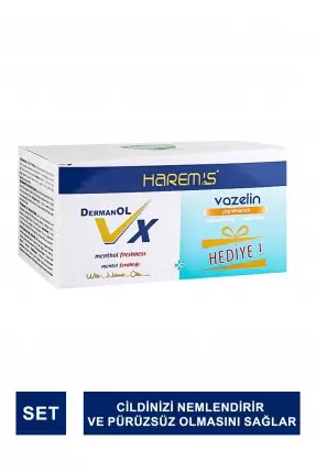 Harem's Dermanol Vx Vücut Kremi 40 ml + Harem's Vazelin 80 ml