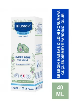 Mustela Hydra Bebe Facial Cream 40 ml Yüz Kremi
