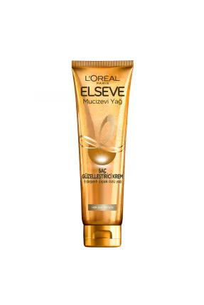 Loreal Paris Elseve Mucizevi Yağ Saç Güzelleştirici Krem 150 ml - Her Saç Tipi