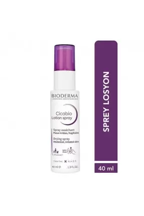 Bioderma Cicabio Lotion Spray 40 ml - Yıpranmış ve Tahriş Olmuş Ciltler İçin