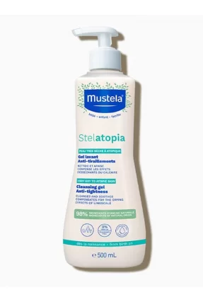 Mustela Stelatopia Cleansing Gel 500 ml Kuru Ciltler İçin Şampuan