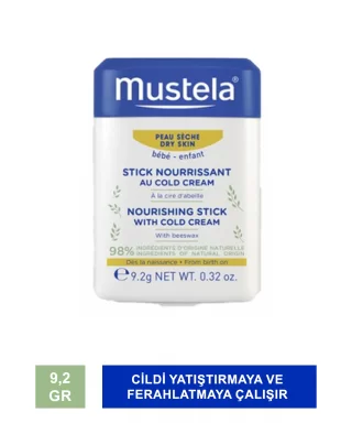 Mustela Nourishing Stick With Cold Cream Besleyici Stick 9,2 gr