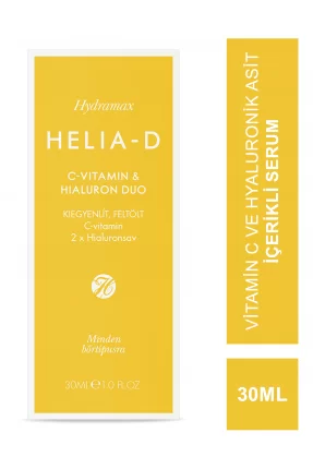 Helia-D Hydramax Vitamin C ve Hyaluronik Asit İkilisi 30 ml