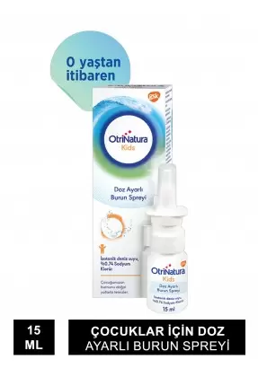 OtriNatura Kids Doz Ayarlı Burun Spreyi 15 ml (S.K.T 05-2025)