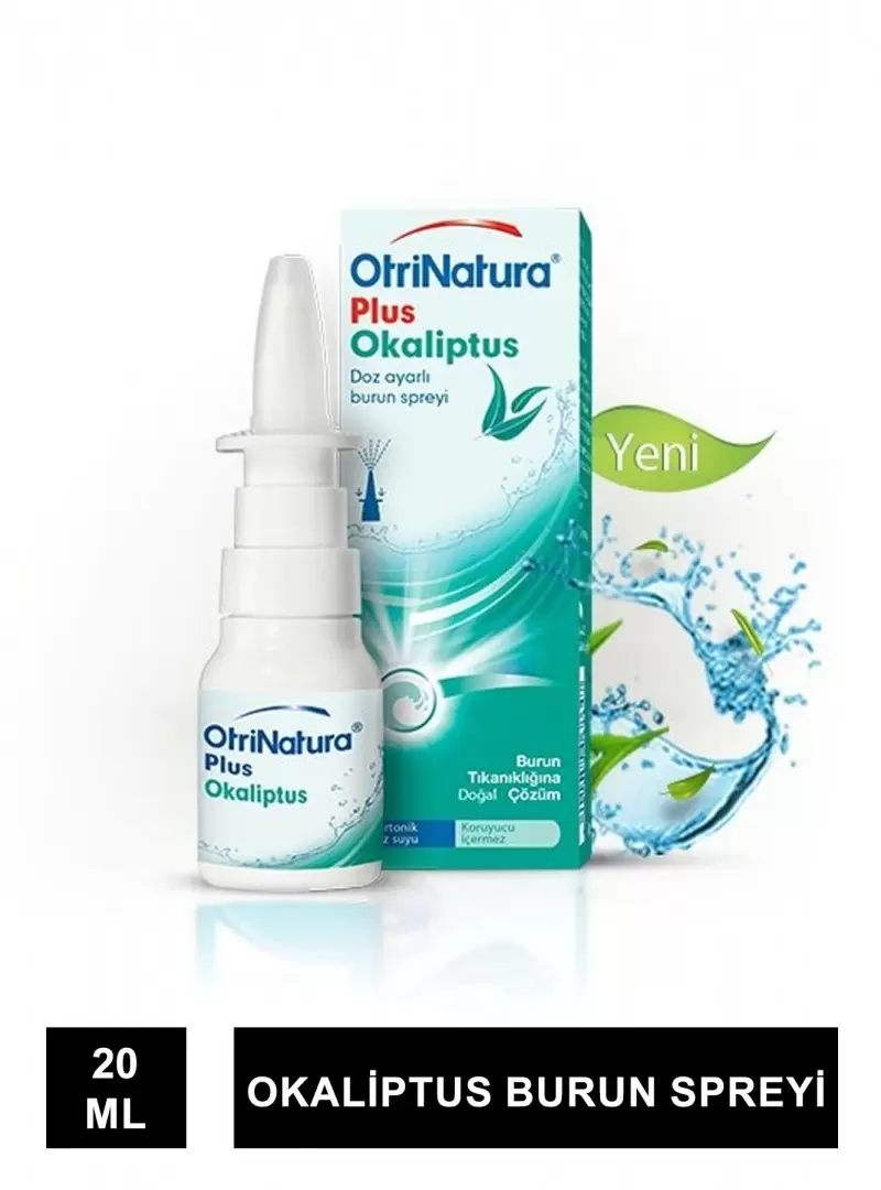 OtriNatura Plus Okaliptus Burun Spreyi 20 ml