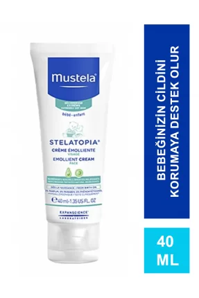 Mustela Stelatopia Emollient Face Cream 40 ml