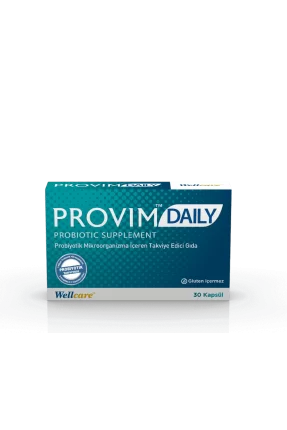 Wellcare Provim Daily Probiyotik Mikroorganizma 30 Kapsül