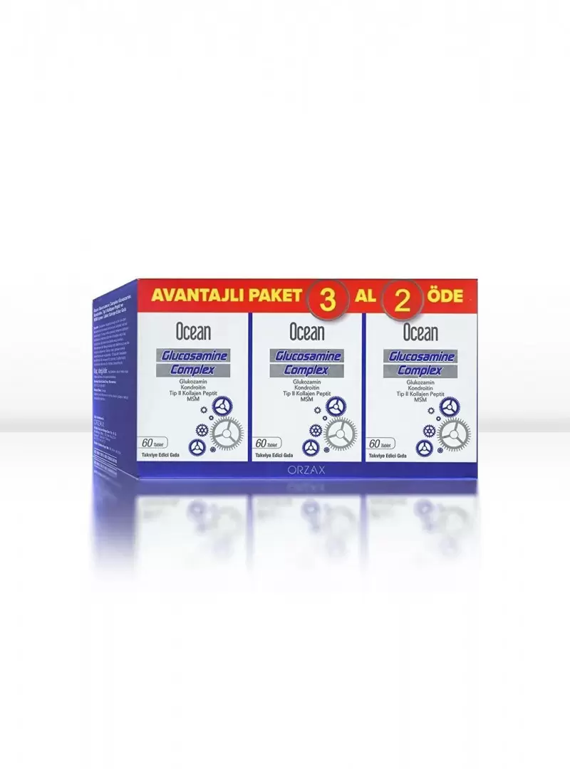 Ocean Glukozamin Complex 60 Tablet Avantajlı Paket ( 3AL2ÖDE )