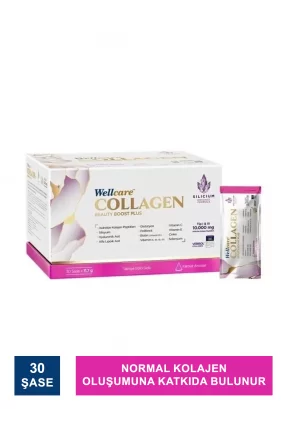 Wellcare Collagen Beauty Boost Plus Karpuz Aromalı 11,7gr x 30 Saşe